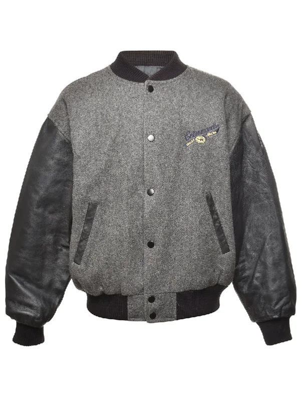 Simple Looks Dark Grey Team Jacket - L