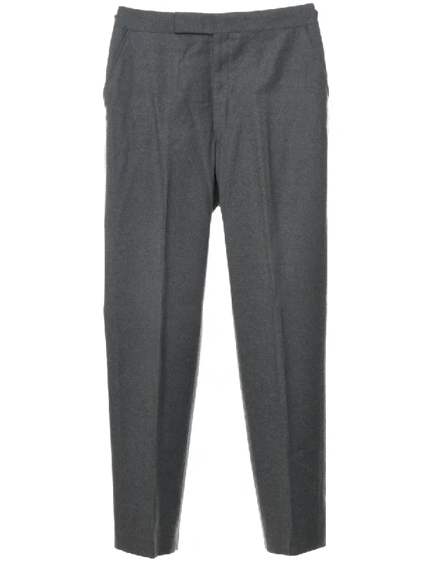 Trendy Layers Dark Grey Trousers - W33 L33