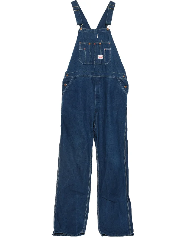 Trendy Traveler Dark Wash Dungarees - W42 L36