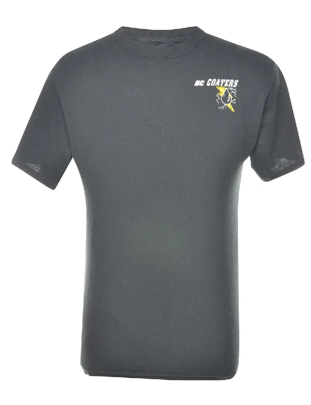 Luxury Temperament DC Coaters Printed T-shirt - M