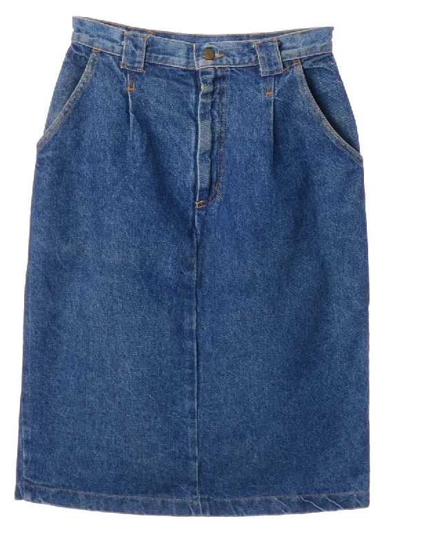 Boutique Recommendation Denim Midi Skirt