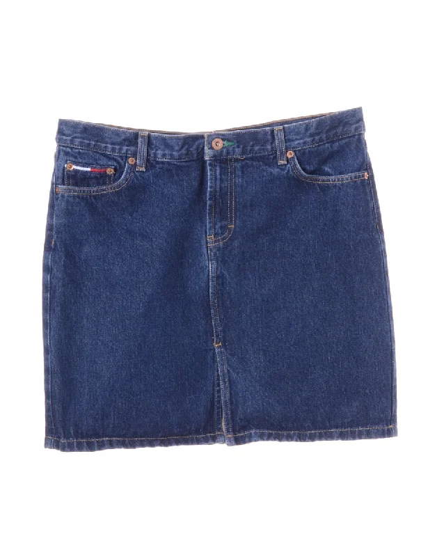 Personalized Wear Denim Mini Skirt