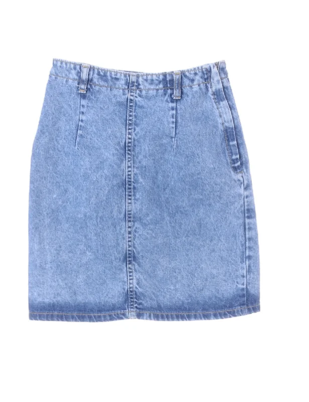 Fashion Design Denim Mini Skirt