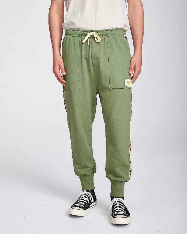 Unique Prints HIGHER GROUND TRACK PANT - FATIGUE