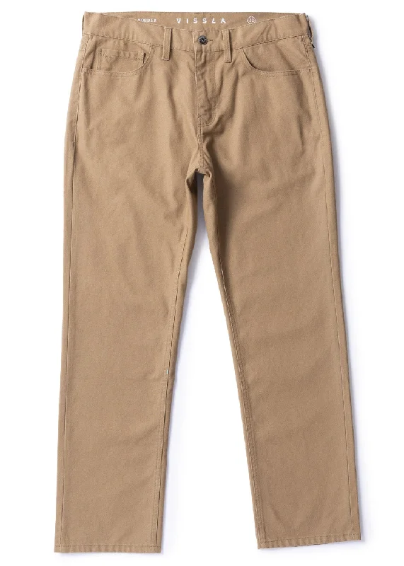 Youthful Street Fashion Border Canvas 5 Pkt Pant