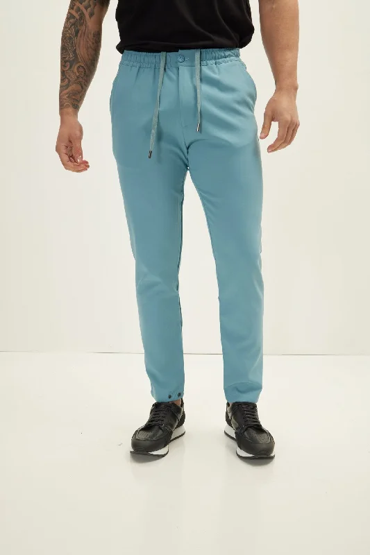 Soft Fashion Teal Green Jogger Pants