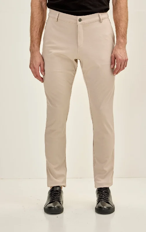 Economic Outlook Casual Wear Pants - Beige