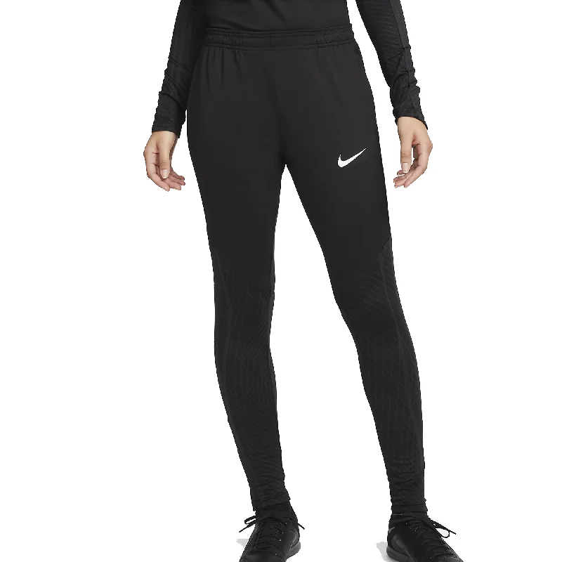 Versatile Itinerary Nike Womens Dri Fit Strike Pant (Black/White)