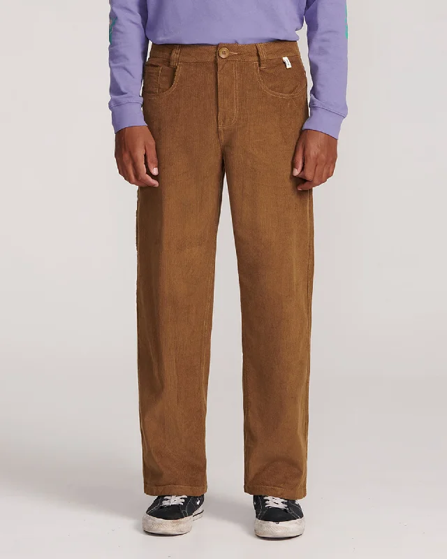 Comfortable And Versatile Peaty 5 Pkt Pant - Tan