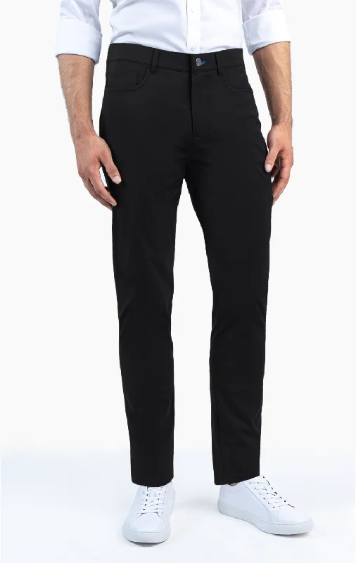 Relaxed Tops Performance Five Pocket // BLACK