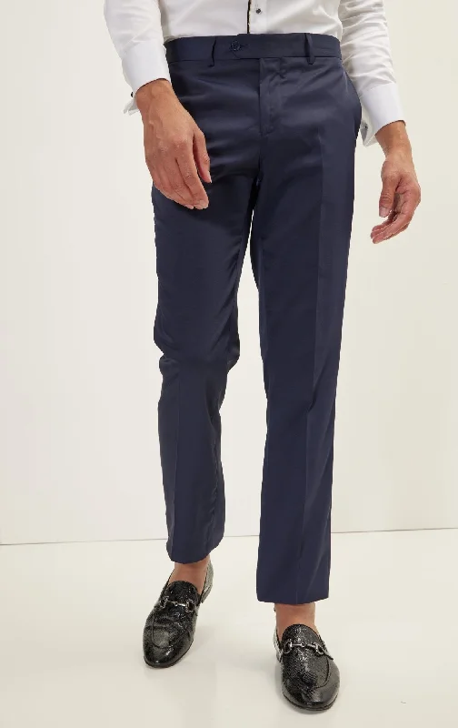 Stylish Jackets Classic Tuxedo Pants - Navy