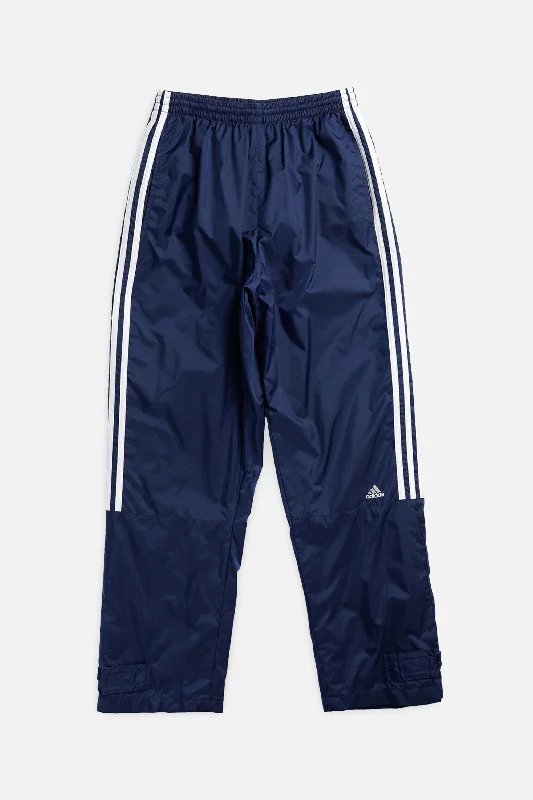 Casual Chic Vintage Adidas Windbreaker Pants - M