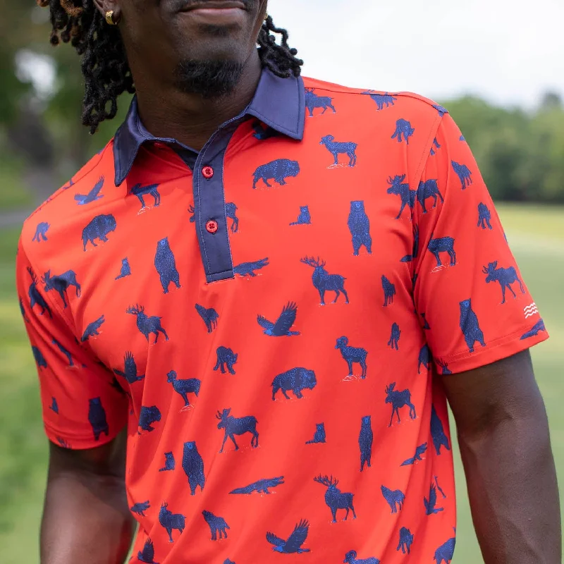 Breakfast Balls® "Americana Animals" – All-Day Polo