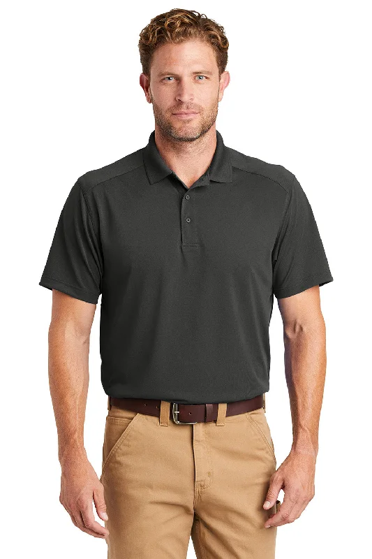 Minimal Comfort CornerStone Mens Select Moisture Wicking Short Sleeve Polo Shirt - Charcoal Grey Minimal Comfort CornerStone Mens Select Moisture Wicking Short Sleeve Polo Shirt - Charcoal Grey
