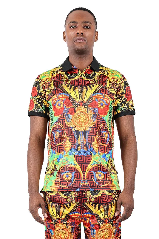 Floral Prints Craze Grace Polo Shirt