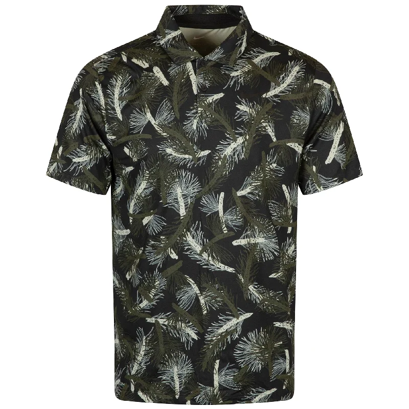 Personalized Wear Dri-FIT Tour Pine Print Polo Cargo Khaki/Black - W24