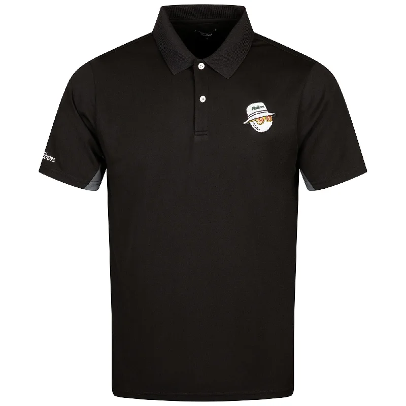 High-end Customization Evergreen Paneled Performance Pique Polo Black/Charcoal - 2024 High-end Customization Evergreen Paneled Performance Pique Polo Black/Charcoal - 2024