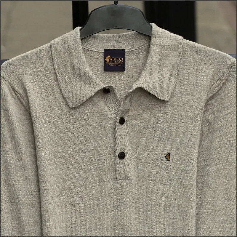 Unique Design Gabicci K20 Granola Stone Polo Top--