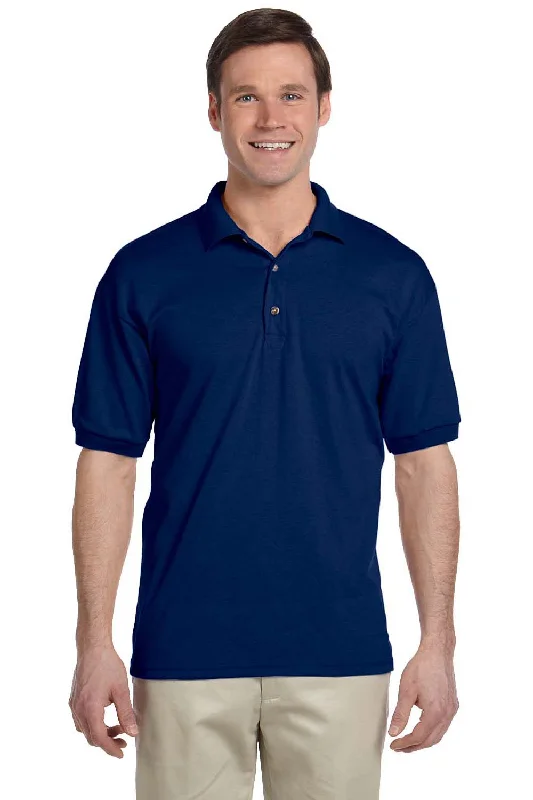 Design Must-have Gildan Mens DryBlend Moisture Wicking Short Sleeve Polo Shirt - Navy Blue Design Must-have Gildan Mens DryBlend Moisture Wicking Short Sleeve Polo Shirt - Navy Blue