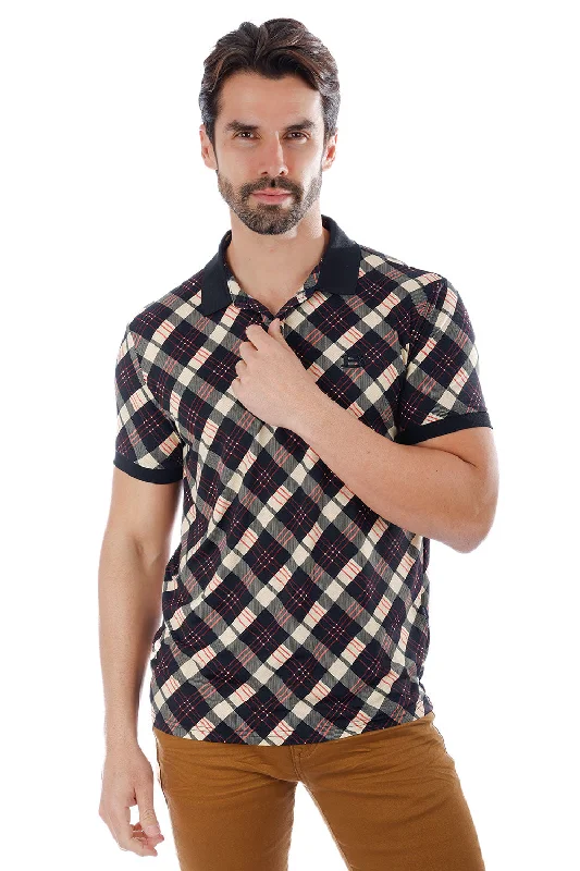Knitted Design Groove Rush Polo Shirt