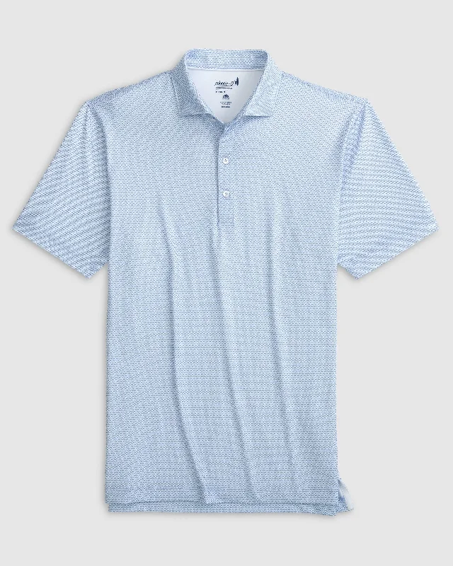 Johnnie-O Nadal Performance Jersey Polo Galaxy Blue