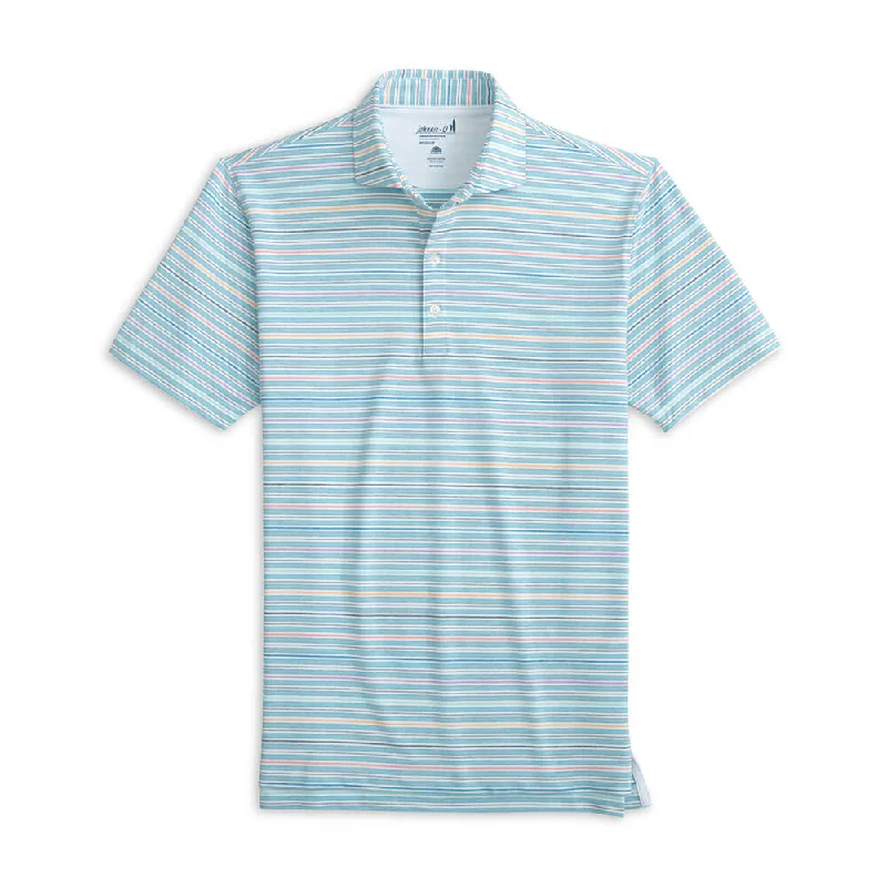 Relaxed Clothing Johnnie-O Fallon Prep-Formance Polo Shirt - Permafrost