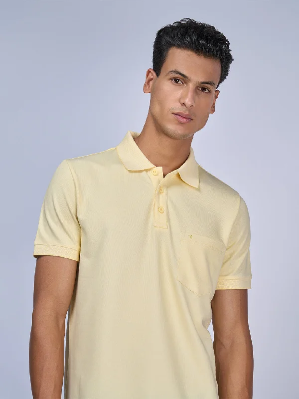 New Season Series Mens Expert Polo Tshirt with Pocket Light Beige EP19