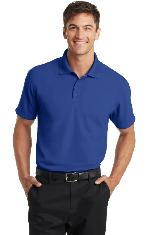 All-Day Style Port Authority Mens Dry Zone Moisture Wicking Short Sleeve Polo Shirt - True Royal Blue All-Day Style Port Authority Mens Dry Zone Moisture Wicking Short Sleeve Polo Shirt - True Royal Blue