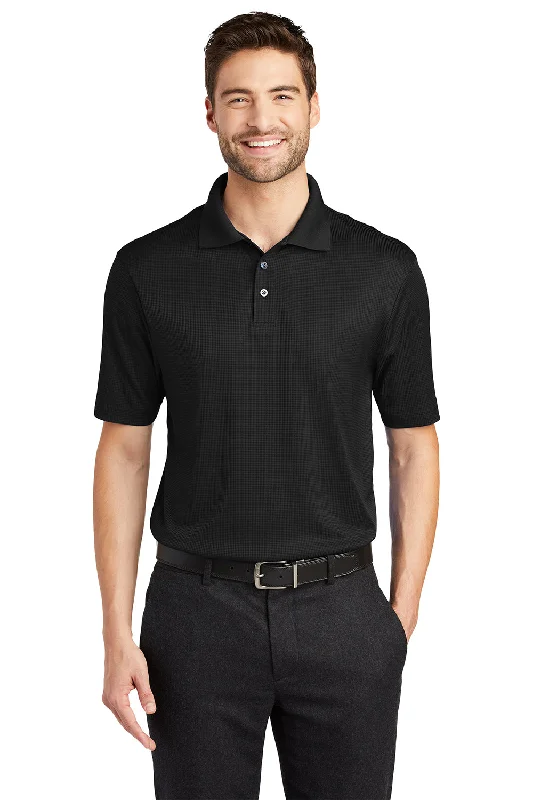 New Autumn And Winter Styles Port Authority Mens Performance Moisture Wicking Short Sleeve Polo Shirt - Black New Autumn And Winter Styles Port Authority Mens Performance Moisture Wicking Short Sleeve Polo Shirt - Black