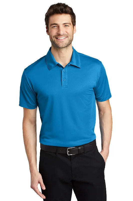 Sweet Style Port Authority Mens Silk Touch Performance Moisture Wicking Short Sleeve Polo Shirt - Brilliant Blue Sweet Style Port Authority Mens Silk Touch Performance Moisture Wicking Short Sleeve Polo Shirt - Brilliant Blue