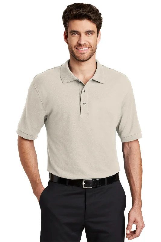 Cozy Pants Port Authority Mens Silk Touch Wrinkle Resistant Short Sleeve Polo Shirt - Light Stone - Closeout Cozy Pants Port Authority Mens Silk Touch Wrinkle Resistant Short Sleeve Polo Shirt - Light Stone - Closeout