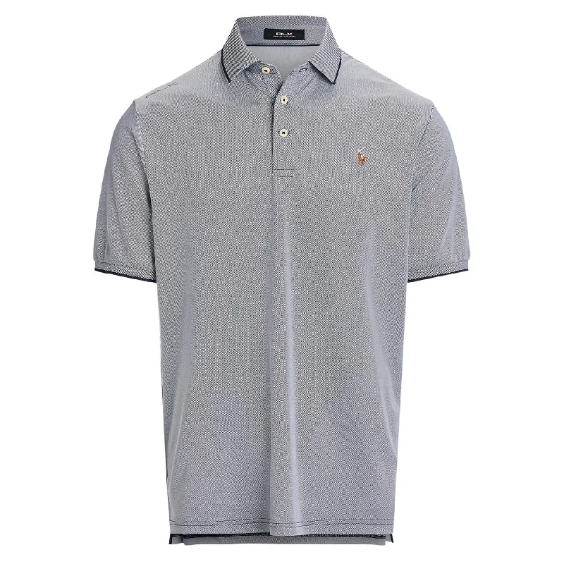 High-end Wear RLX Performance Pique Polo Refined Navy - AW24