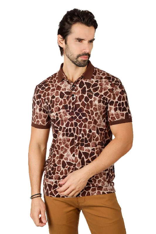 Stunning Fashion Rocky Plot Polo Shirt