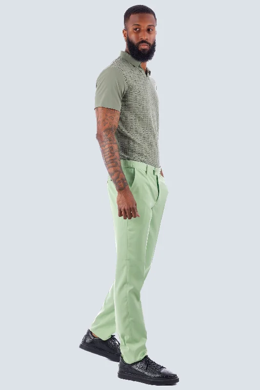 Slim Fit Solid Bandwagon Polo Shirt