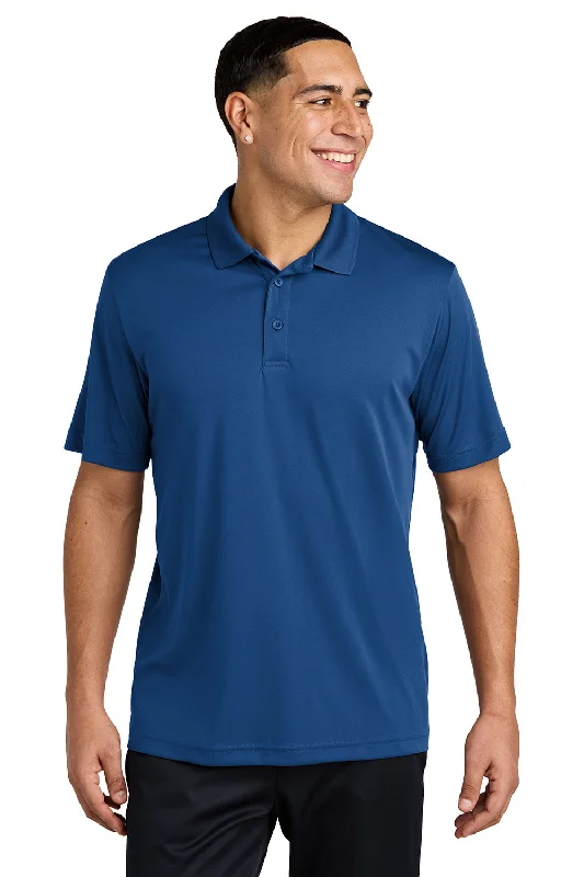 Modern City Sport-Tek Mens Competitor Moisture Wicking Short Sleeve Polo Shirt - Royal Blue Modern City Sport-Tek Mens Competitor Moisture Wicking Short Sleeve Polo Shirt - Royal Blue