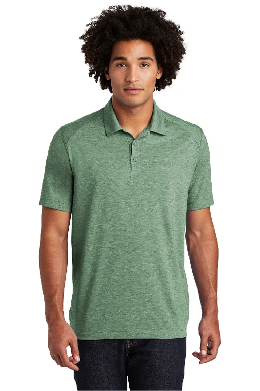 Fashion Concept Sport-Tek Mens Moisture Wicking Short Sleeve Polo Shirt - Heather Forest Green Fashion Concept Sport-Tek Mens Moisture Wicking Short Sleeve Polo Shirt - Heather Forest Green