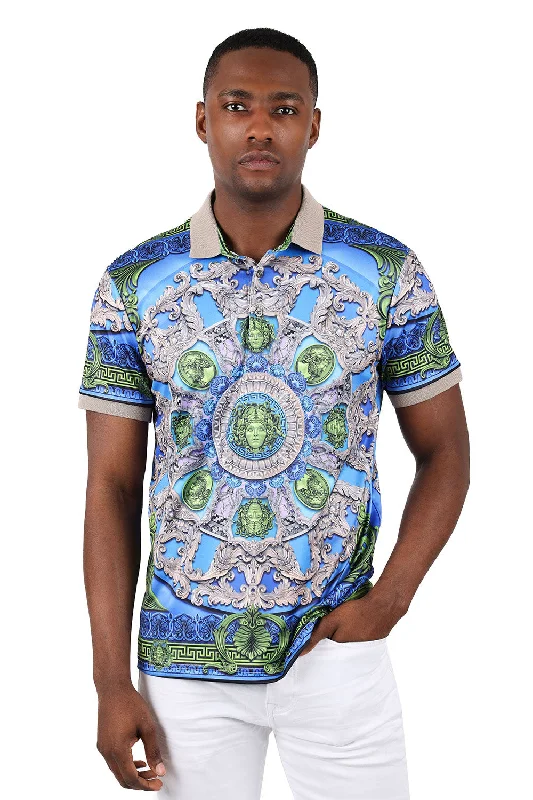 Multifunctional Style Stain Delight Polo Shirt