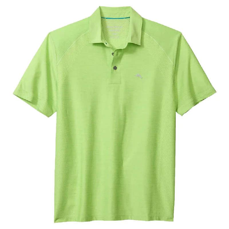 Comfortable Sweaters Tommy Bahama Islandzone Performance Palm Coast Polo Shirt - Key Lime Green