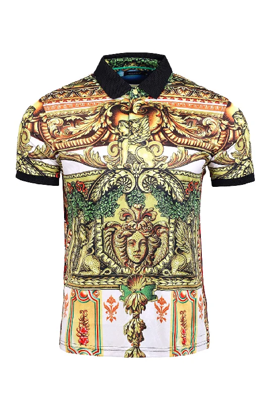 Leisure Sports VERSAILLES Rhinestone Polo Shirt