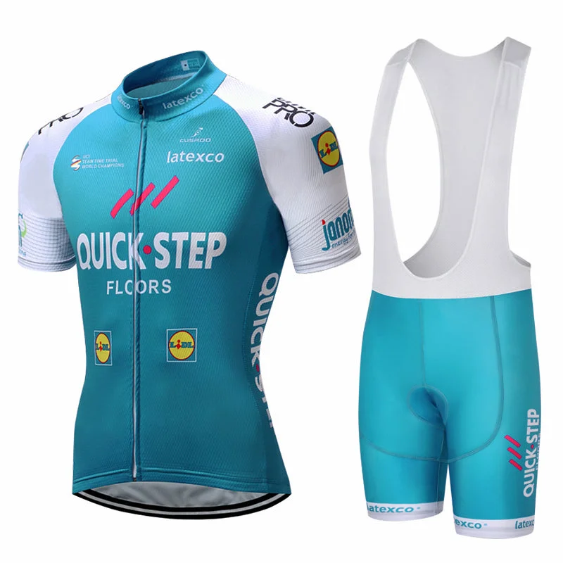 Age-reducing Style 2019 Quick Step TEAM Cycling Jersey Gel Pad Bike Shorts Suit Ropa Ciclismo Mens Summer Quick-dry PRO BICYCLING Maillot Culotte Age-reducing Style 2019 Quick Step TEAM Cycling Jersey Gel Pad Bike Shorts Suit Ropa Ciclismo Mens Summer Quick-dry PRO BICYCLING Maillot Culotte