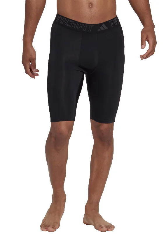 Mid-length Style Adidas Mens Techfit Shorts <br> HJ9921