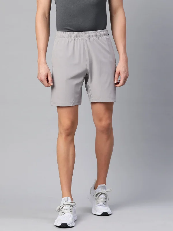 Stylish Comfort Alcis Men Grey Slim Fit Running Sports Shorts