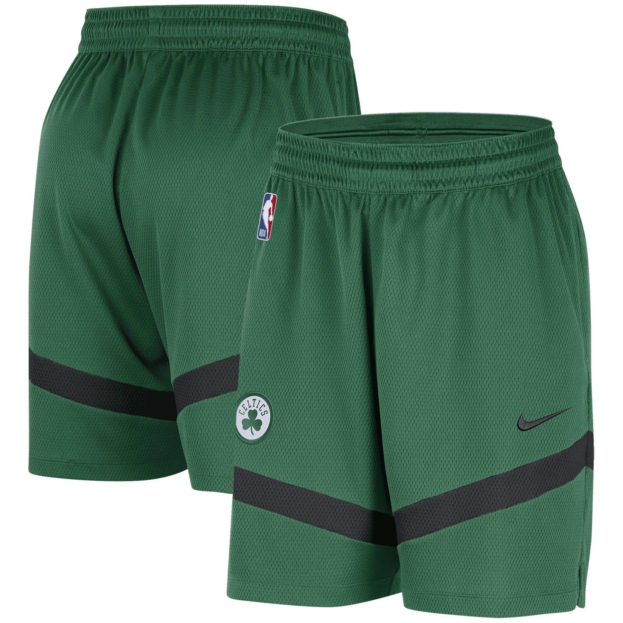 Relaxed Fit Wear Boston Celtics Nike Practice Short - Mens