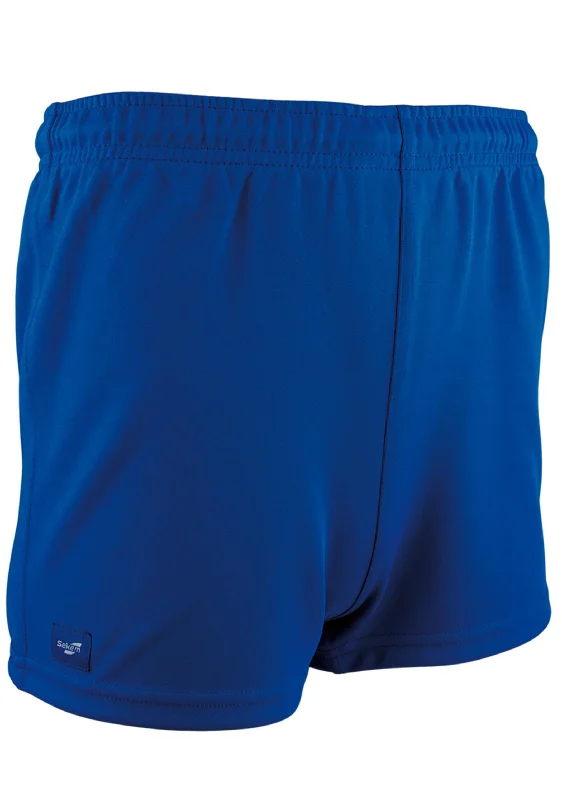 Elegant Style Burley Sekem Mens Royal Blue Baggy Football Shorts
