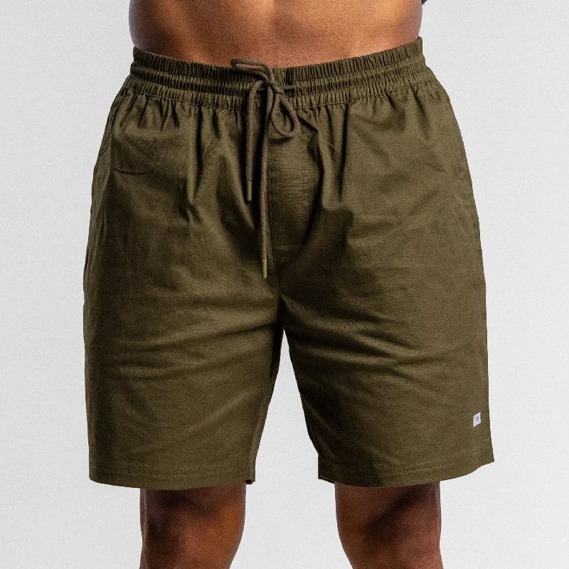 Warm Comfort Capsize Box All-Day Short 7" Men's ARMY GREEN