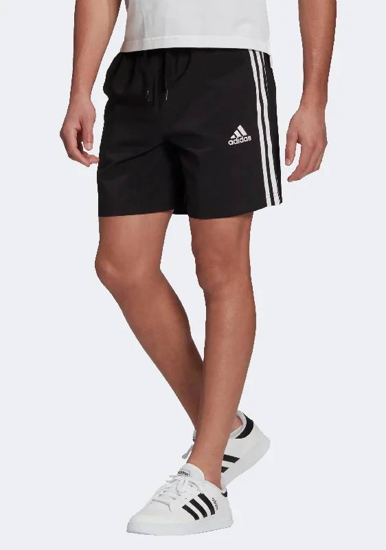 Fashionable Items Adidas Men's Aeroready Essentials Chelsea 3-Stripe Shorts Black