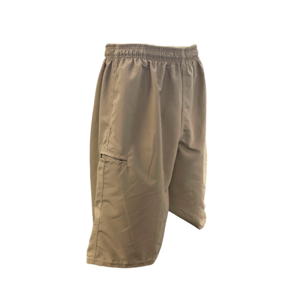 Easy Comfort Style Elite Shorts – Men’s ES 251 Microfiber (Khaki)