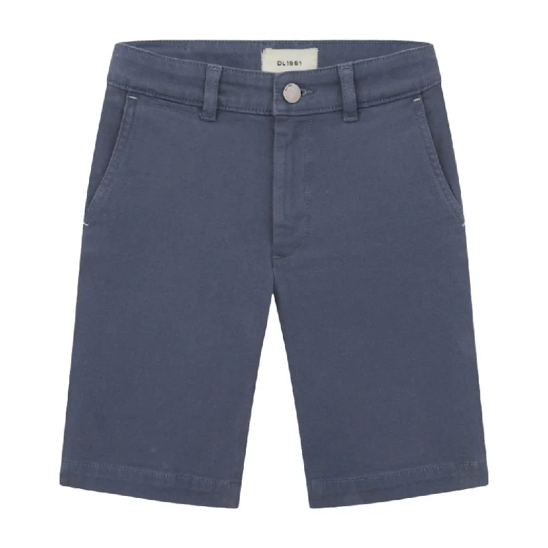 Exquisite Embroidery DL1961 Boys Jacob Slim Chino Shorts_ 24044