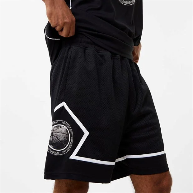 Comfy Dress Everlast Basketball Panel Shorts