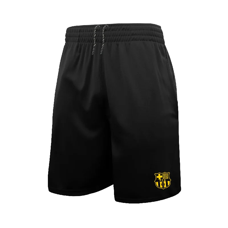 Fashionable And Versatile FC Barcelona Adult Reflective Athletic Soccer Shorts